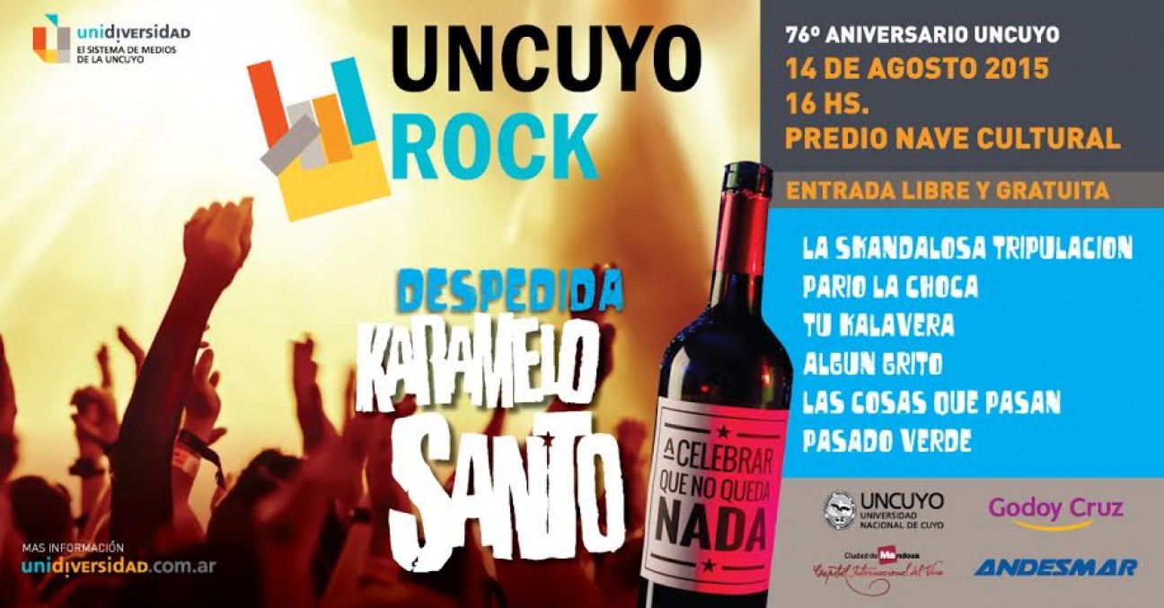 imagen Celebramos nuestro aniversario en UNCuyo Rock