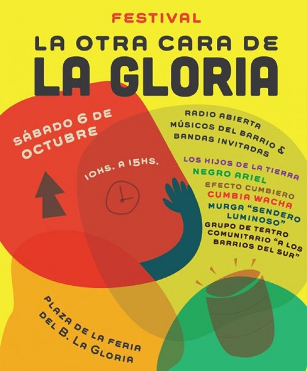 imagen El Barrio La Gloria exhibe su "otra cara" en un festival de música y arte