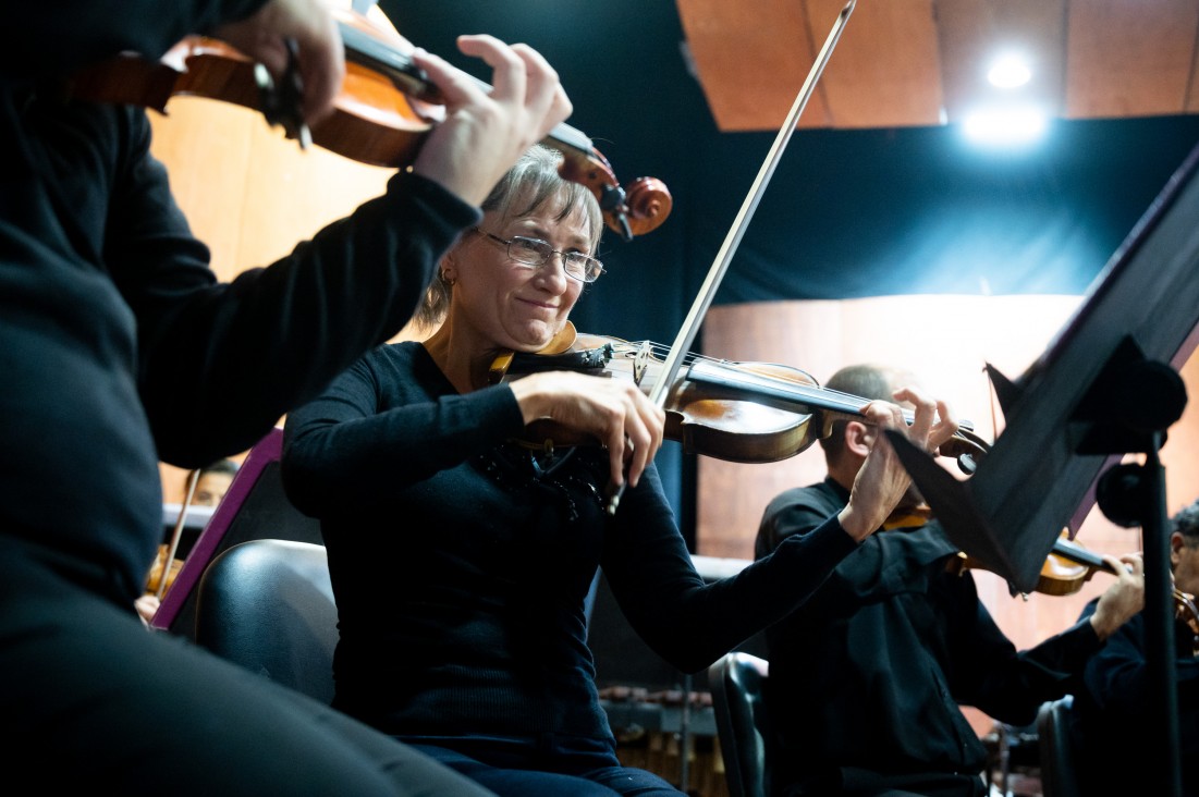 imagen Audición de oboe, violín y viola para tocar en la Sinfónica