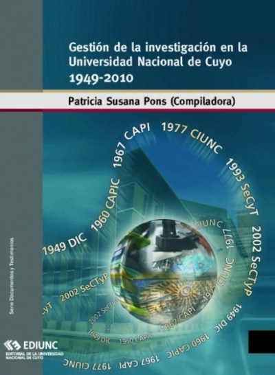 imagen La historia de la investigación en la UNCuyo en un nuevo libro de EDIUNC