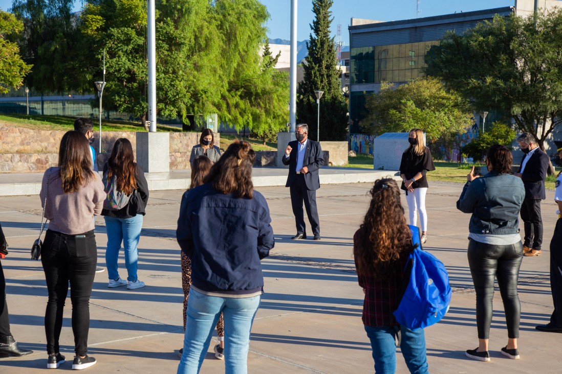 imagen El Rector dio la bienvenida a ingresantes 2021