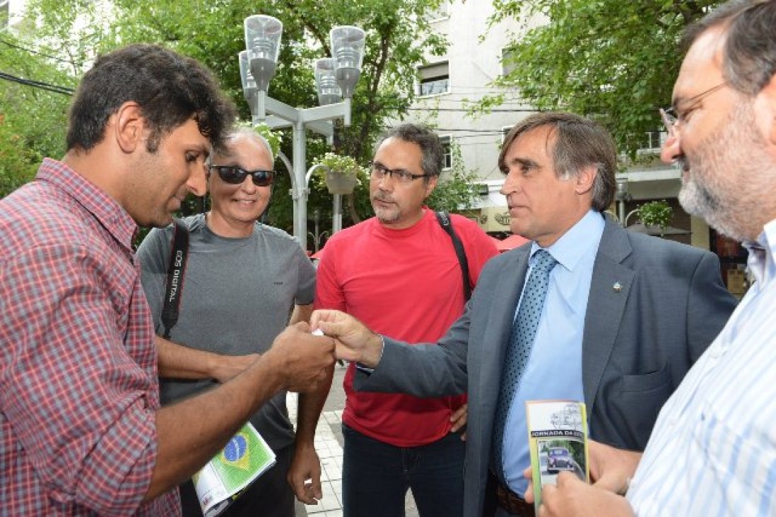 imagen Mendoza recibió a tres docentes brasileños protagonistas de una singular experiencia educativa ambientalista