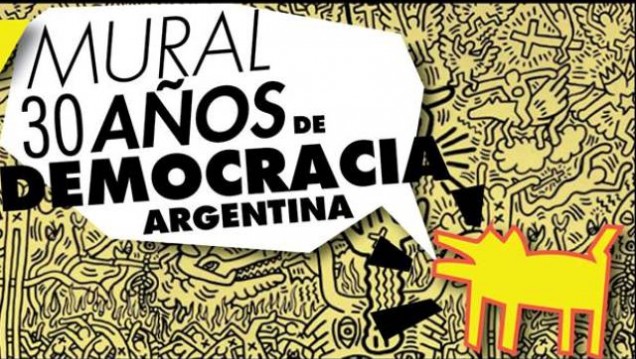 imagen Concurso para crear un mural por los 30 años de Democracia