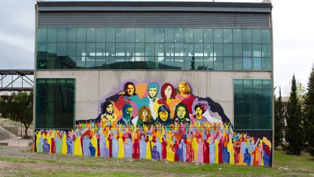 imagen Proyectarán documental del mural de estudiantes desaparecidos