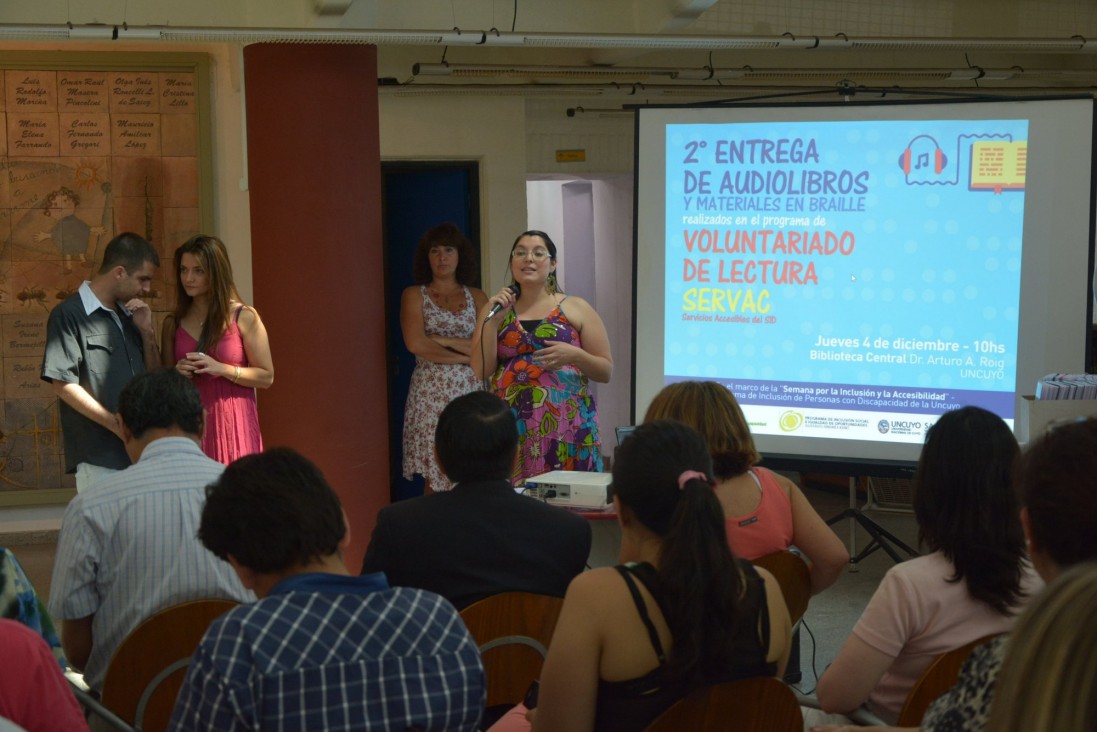 imagen Audiolibros y material en Braile enriquecen bibliotecas y escuelas mendocinas