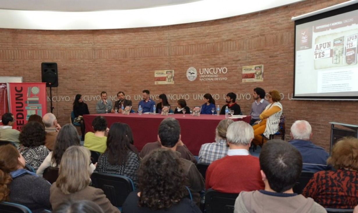 imagen Ediunc presentó libro que arroja luz sobre la represión en la UNCuyo