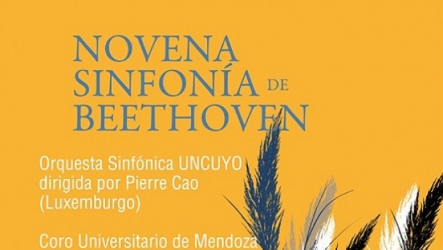 imagen La Novena de Beethoven a cargo de la Orquesta y Coro de la UNCuyo