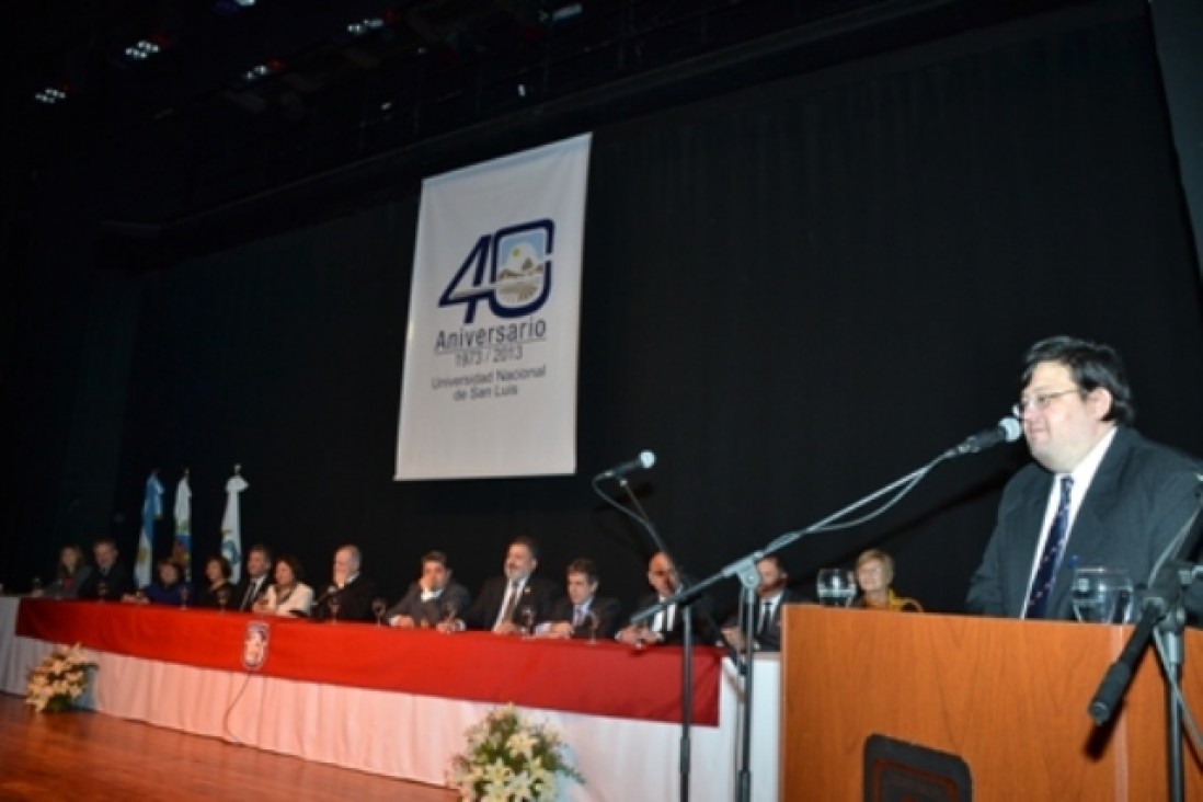 imagen Asumieron nuevas autoridades en la Universidad Nacional de San Luis