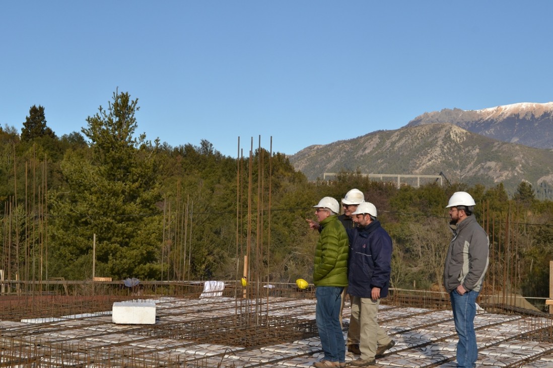 imagen Vicerrector recorrió nuevas obras del Balseiro