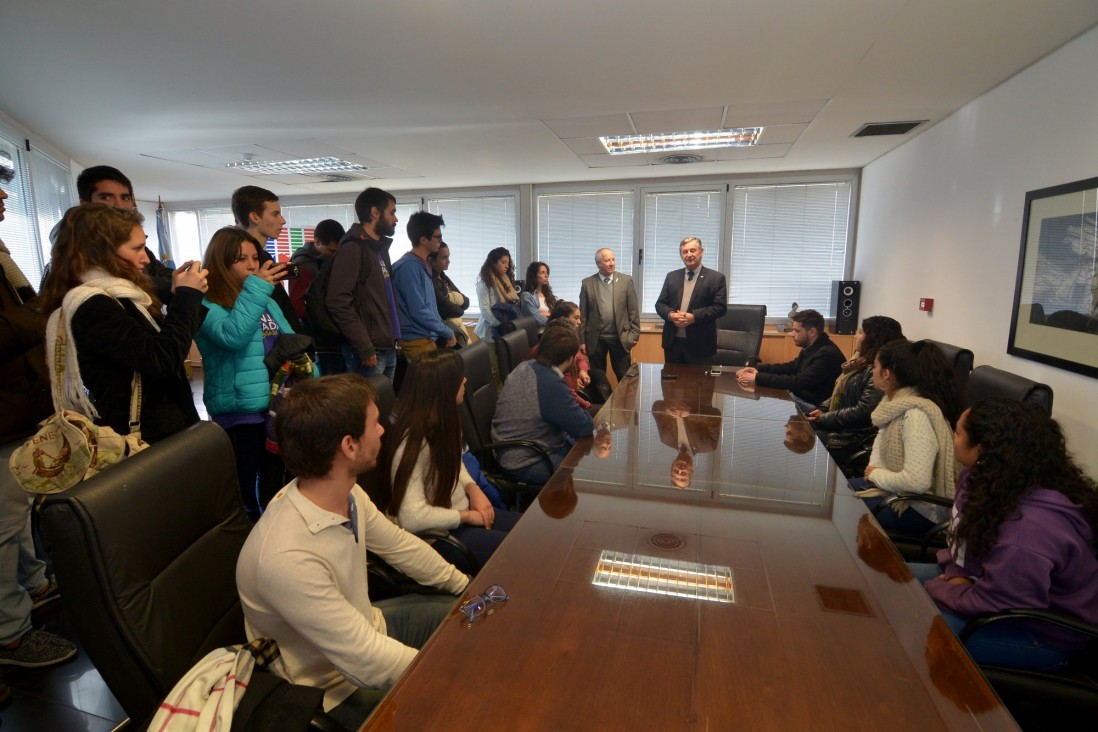 imagen Pizzi recibió a las autoridades electas de la FUC