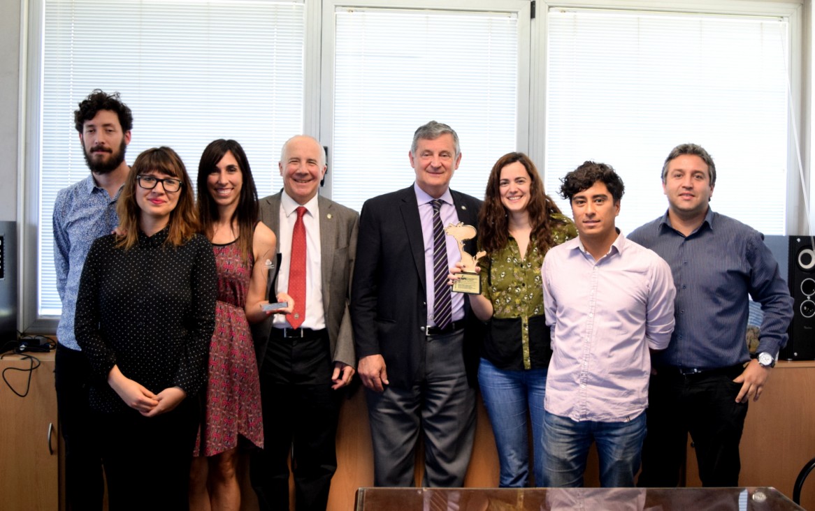 imagen Pizzi y Barón felicitaron a premiados de publicidad