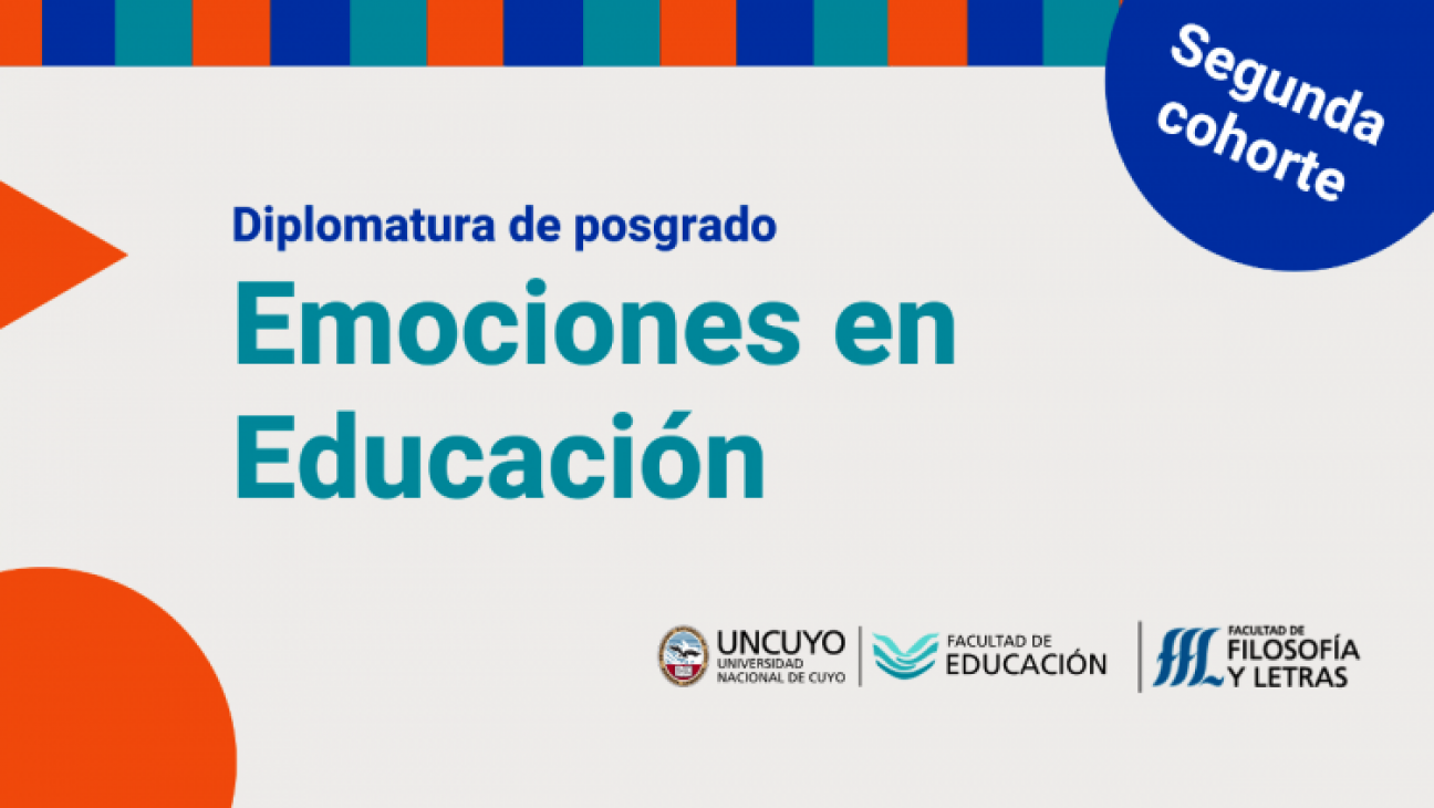 imagen Docentes de todos los niveles podrán cursar la Diplomatura en Emociones en Educación de la UNCUYO