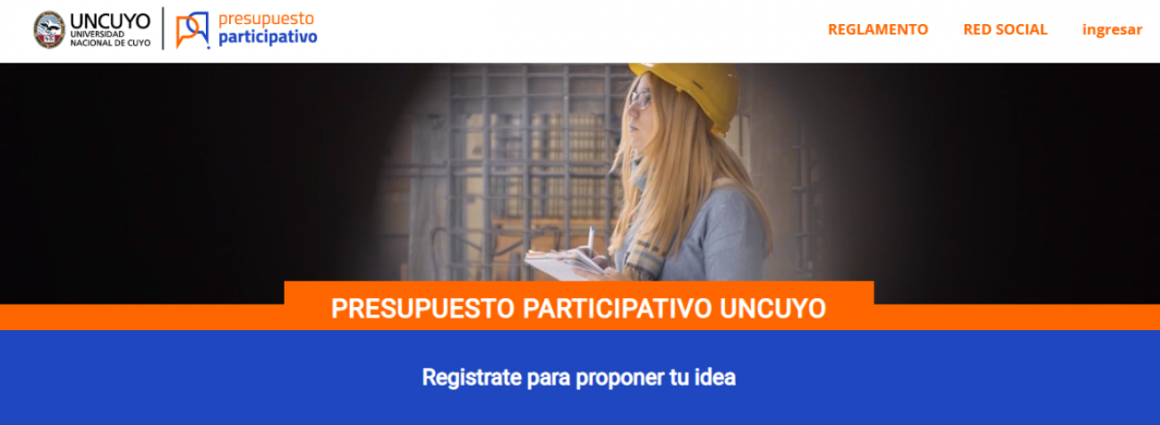 imagen Presupuesto Participativo: hasta el 22 de octubre se pueden presentar ideas