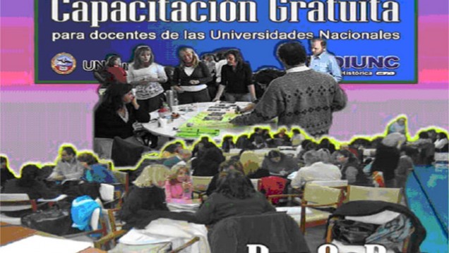imagen Sindicalismo argentino y universitario, tema de un curso para docentes