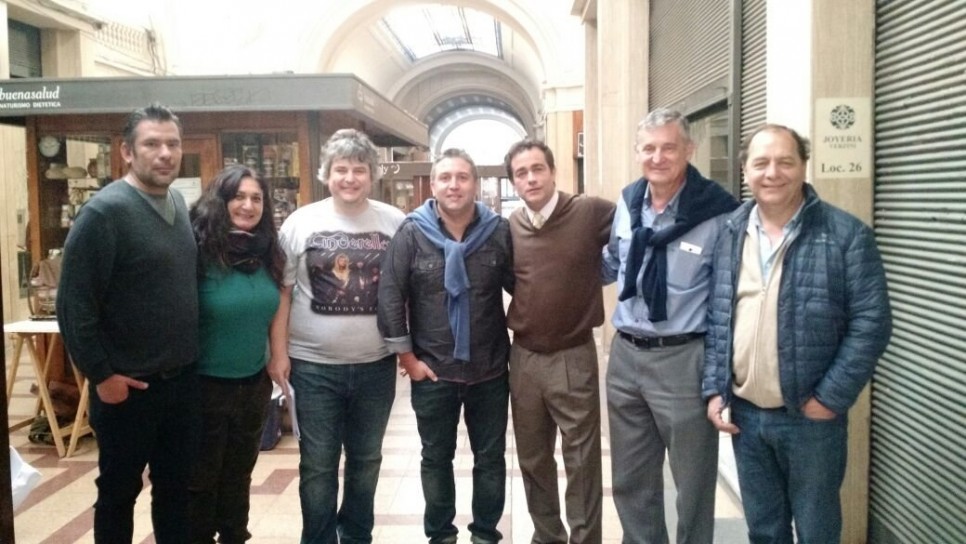 imagen Rector Pizzi se reunió con responsables de la serie El Anticuario