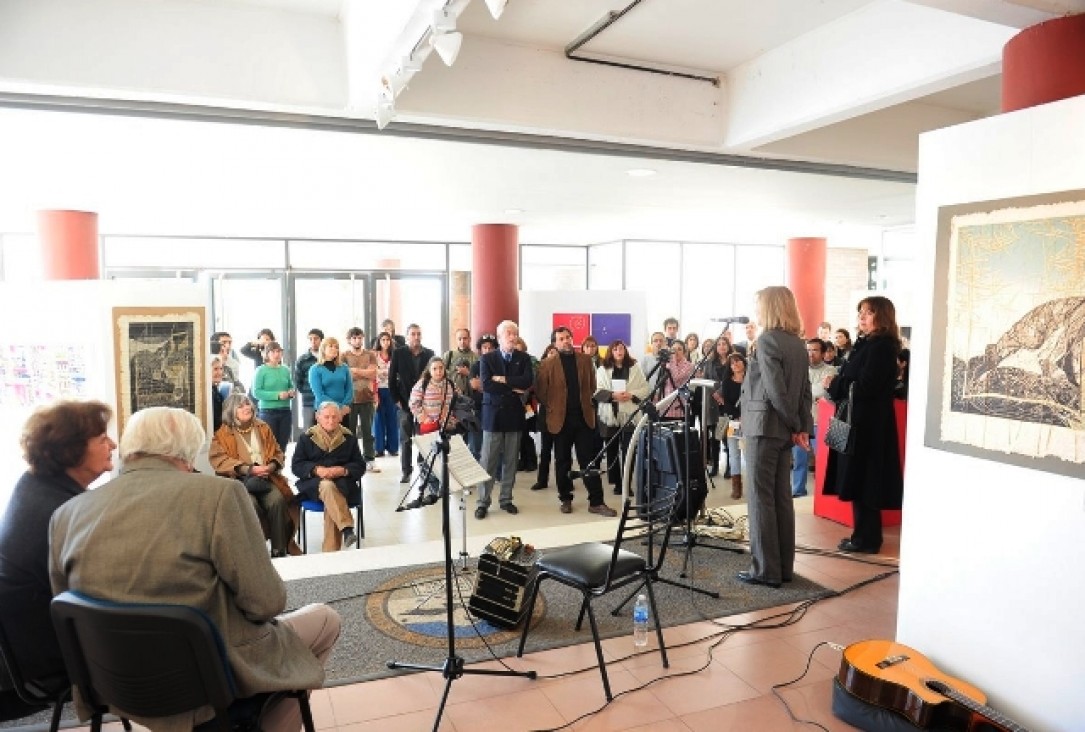 imagen Se inauguró el nuevo espacio de arte "Luis Quesada", en el Rectorado