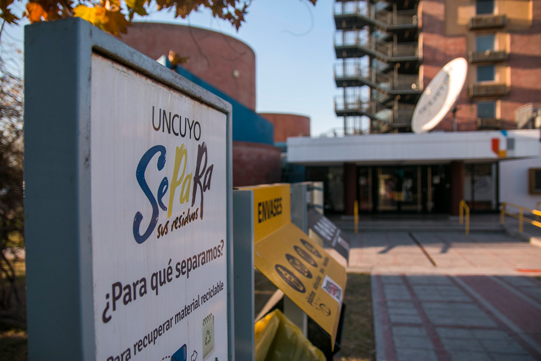 imagen La Universidad cumple 6 años separando sus residuos