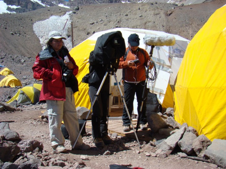 imagen Comienza por canal Encuentro documental sobre científicos en el Aconcagua