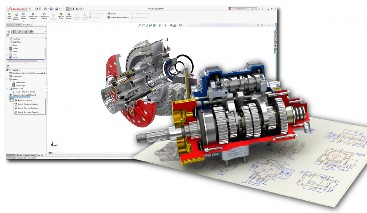 imagen Enseñarán herramientas de diseño 3D mecánico e industrial