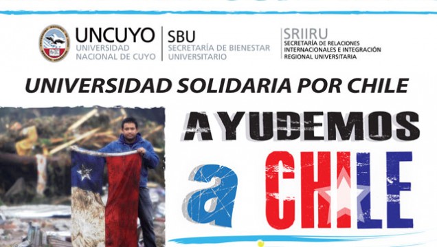 imagen Colecta para Chile en la UNCuyo