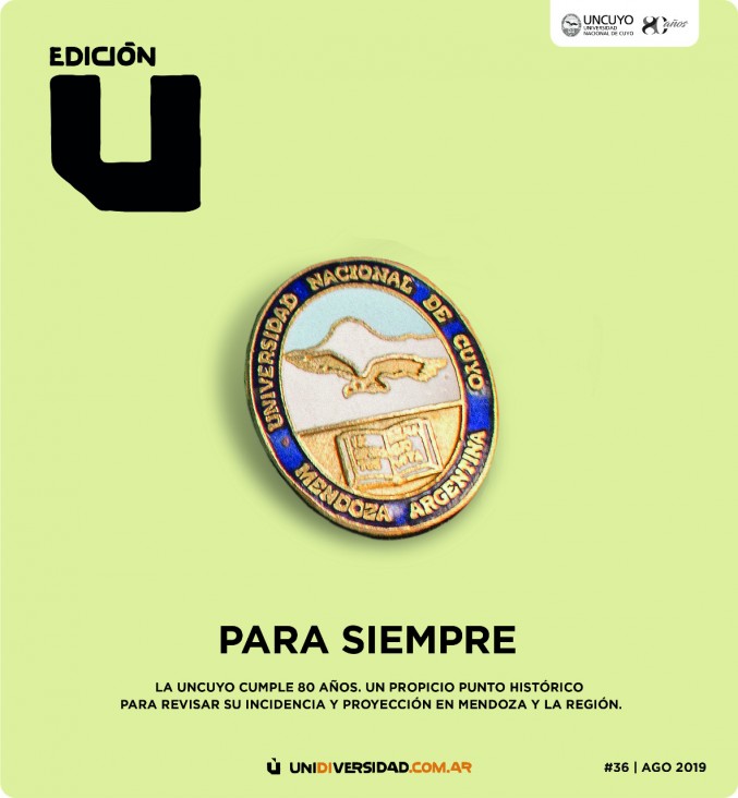 imagen Edición U celebra los 80 años de la UNCUYO