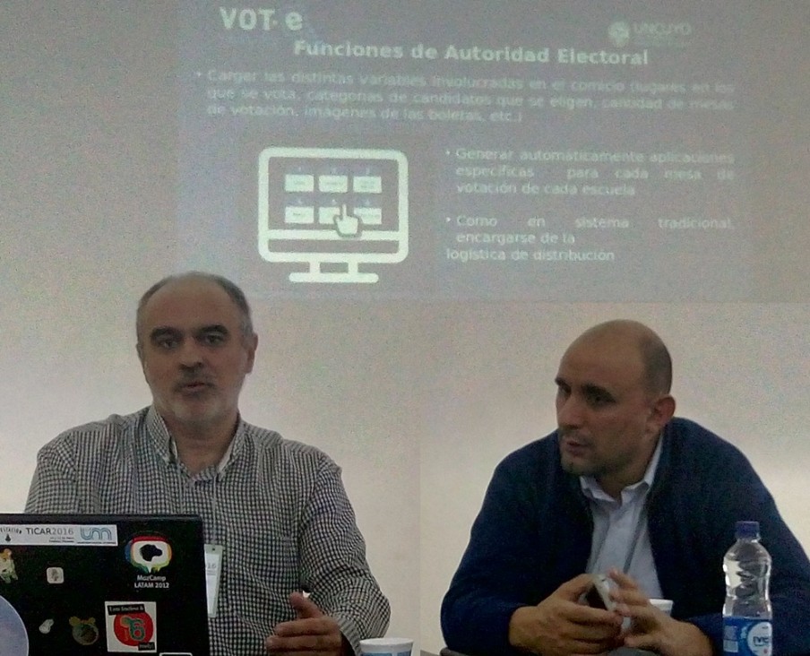 imagen Voto electrónico de la UNCUYO se presentó en Misiones