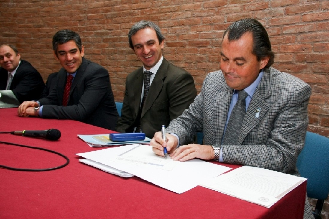 imagen  Se firmó contrato constitutivo del Consorcio de Innovación Tecnológica