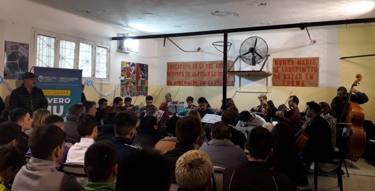 imagen Concierto de música orquestal para internos del Penal Juvenil