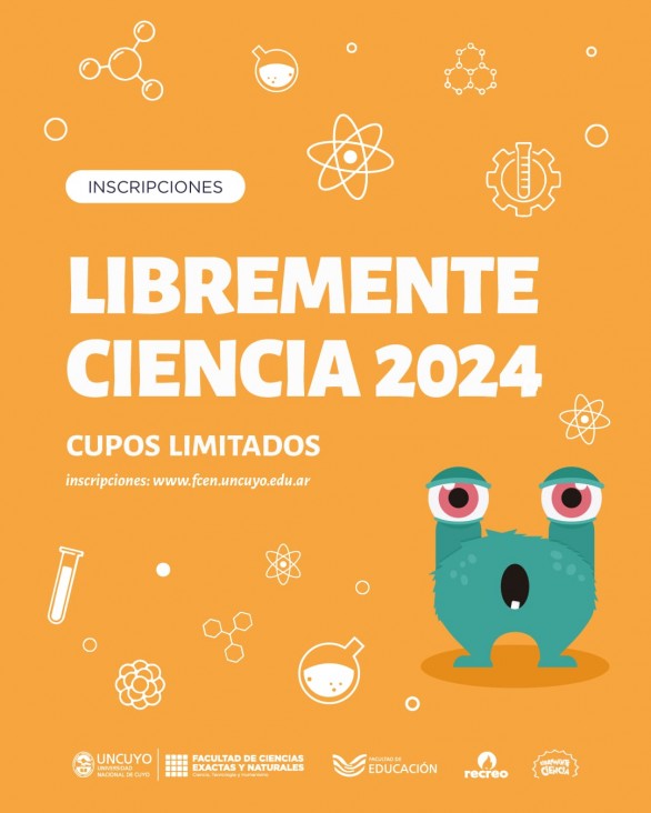 imagen Ya se encuentran abiertas las inscripciones a Libremente Ciencia 2024