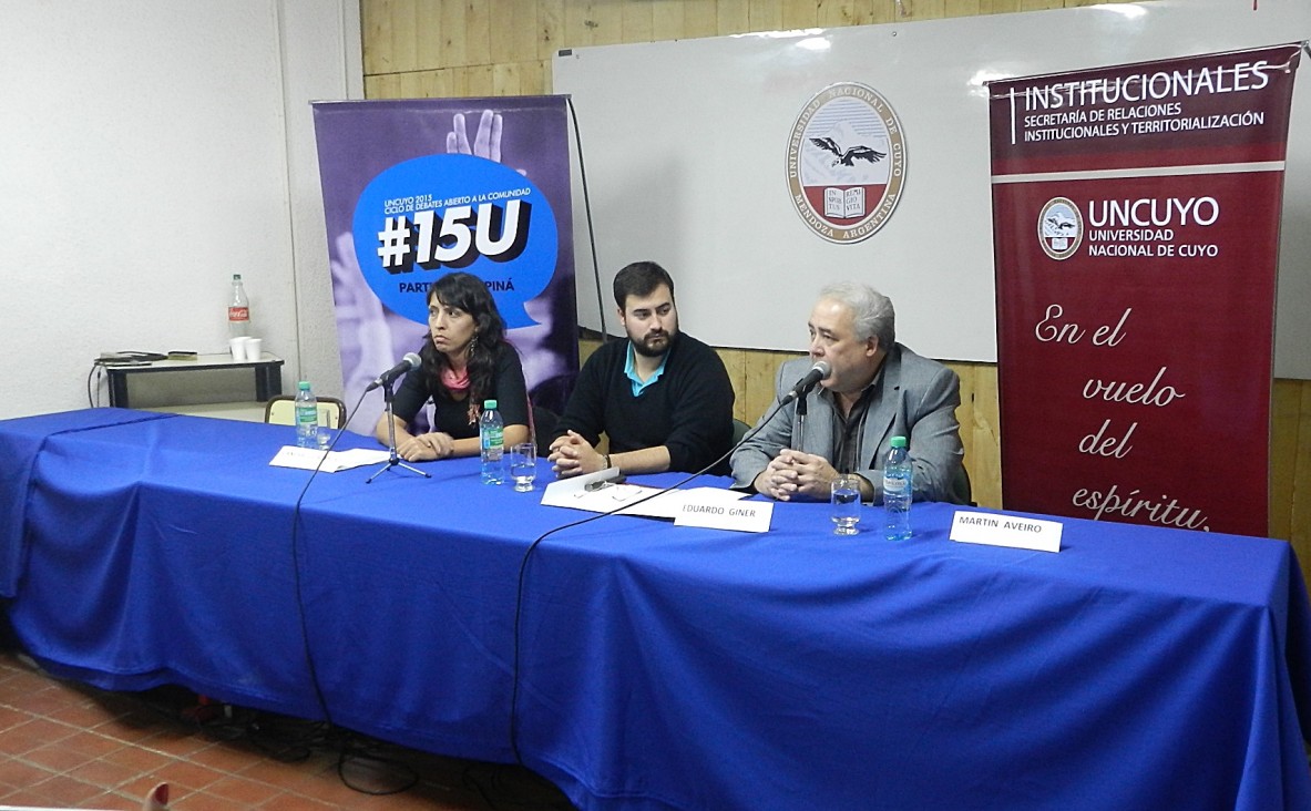 imagen Debatieron candidatos a intendente en Tunuyán