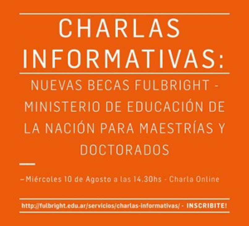 imagen Charla online de Comisión Fulbright sobre as Nuevas becas Master y Doctorado 2017 