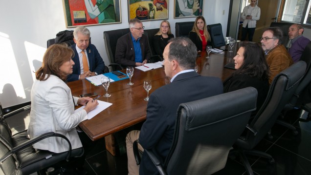 imagen La UNCUYO recibió a importante universidad alemana para avanzar en estrategias de cooperación 