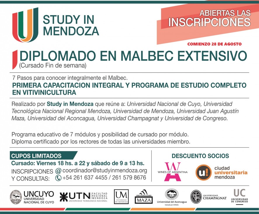 imagen Diplomado en Malbec Extensivo