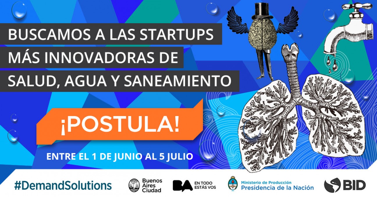 imagen Concurso para las startups más innovadoras en temas de salud, agua y saneamiento