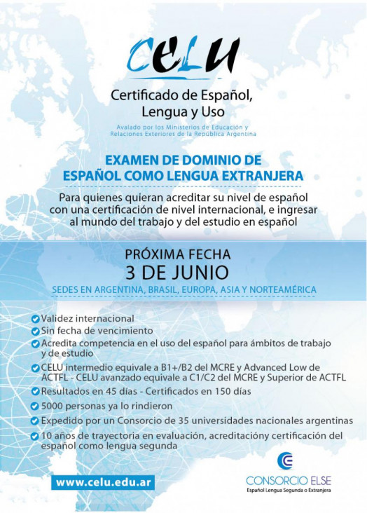 imagen Certificación oficial de español como lengua extranjera