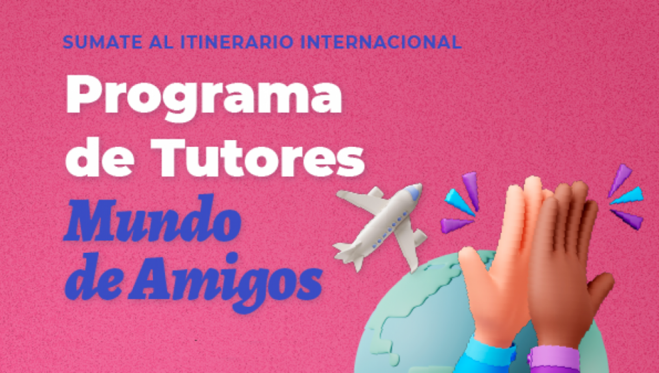 imagen Apertura Convocatoria de tutores "Un Mundo de Amigos"