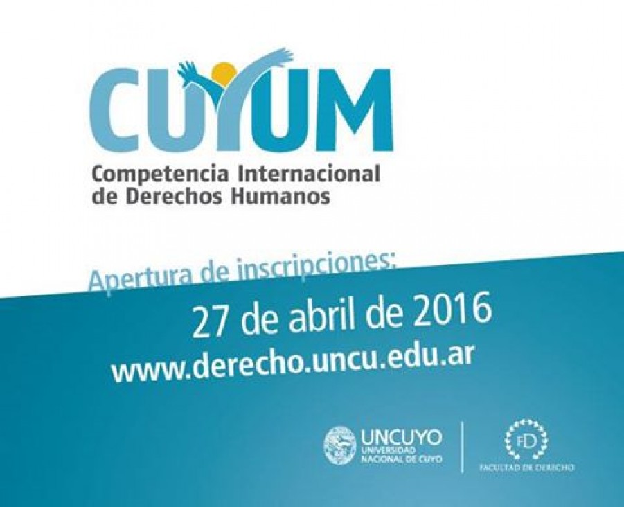 imagen Competencia Internacional de Derechos Humanos "CUYUM"