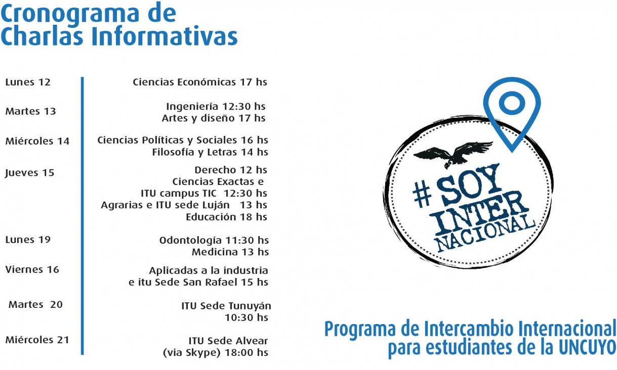 imagen Visitas a las Facultades por el Programa de Intercambio Internacional!