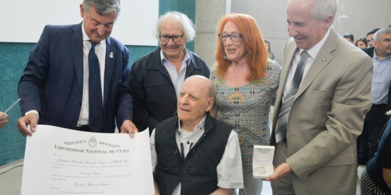 imagen Quino, nuevo Doctor Honoris Causa de la UNCUYO