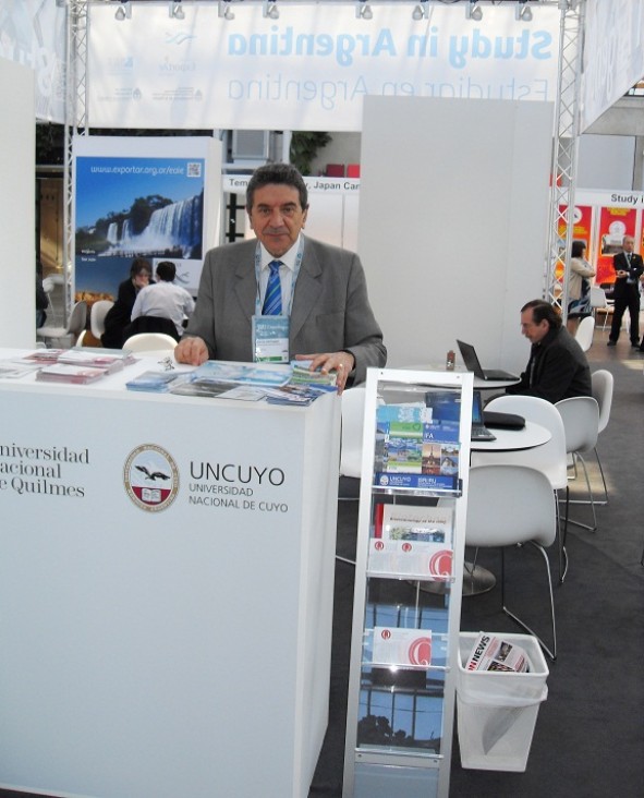 imagen La UNCuyo en Feria Internacional EAIE, Dinamarca. 