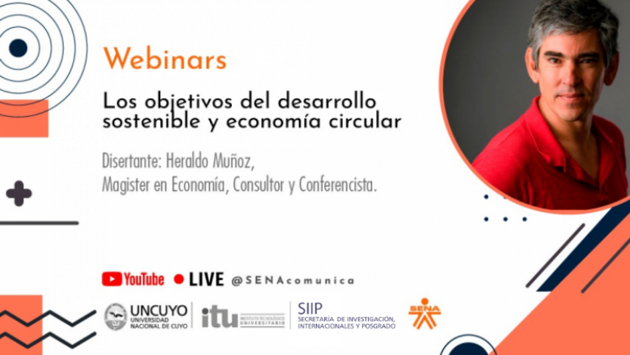 imagen Webinars: Los objetivos del desarrollo sostenible y la economía circular