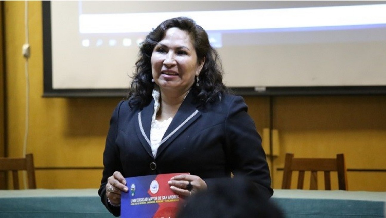 imagen La Escuela de enfermería tuvo su primera movilidad docente .