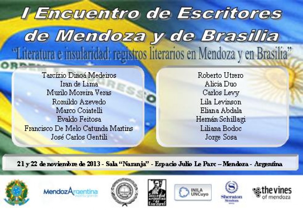 imagen  I Encuentro de Escritores de Mendoza y de Brasilia 