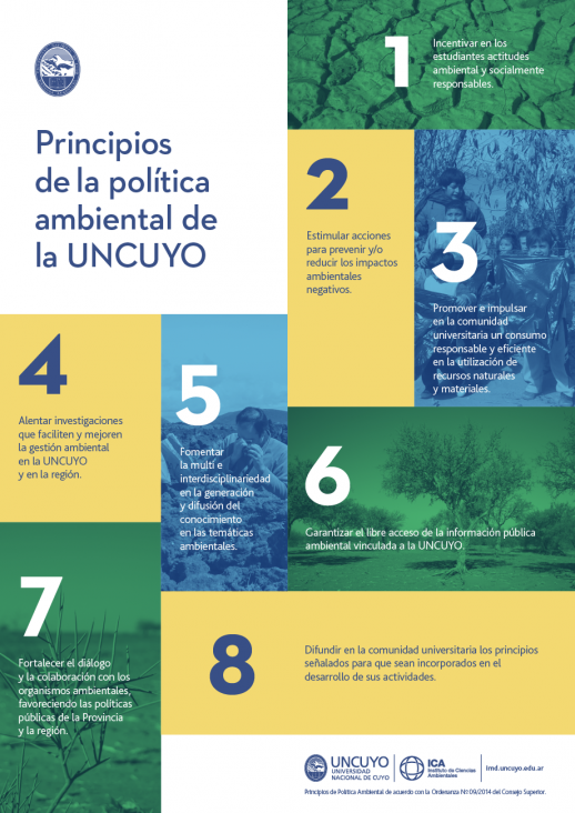 imagen El Consejo Superior aprobó los Principios de Política Ambiental