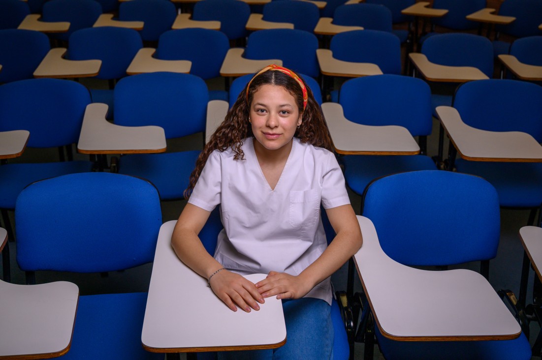 imagen Michelle Piedras, estudiante de terapia del lenguaje