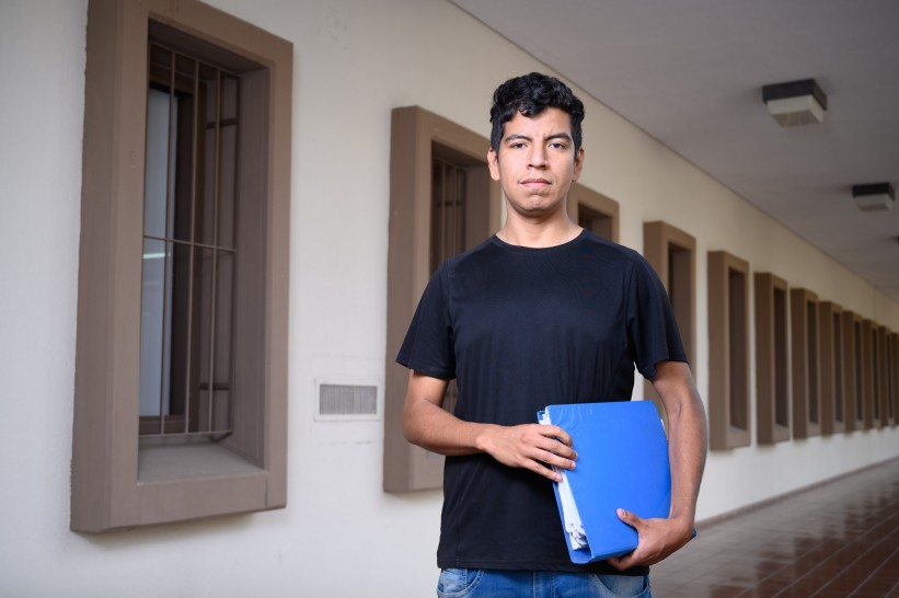 imagen Emanuel Sepúlveda, estudiante de Economía