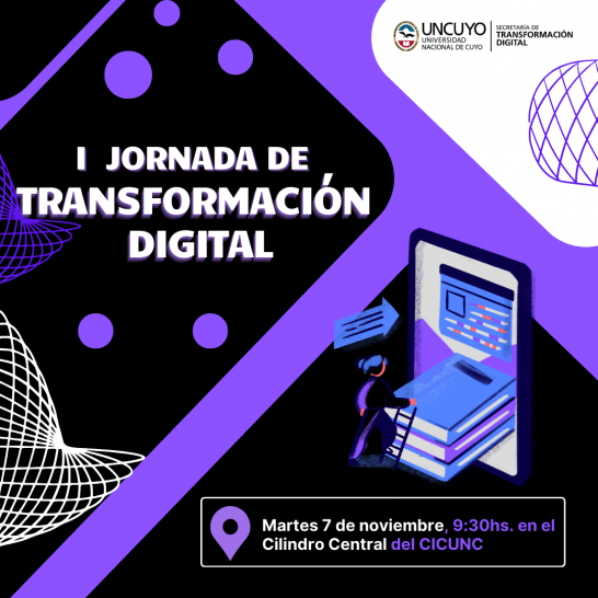 imagen El 7 de noviembre la Secretaría realizará una Jornada de Transformación Digital  