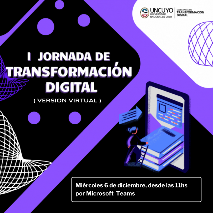 imagen El 6 de diciembre continuará la Jornada de Transformación Digital en su versión virtual