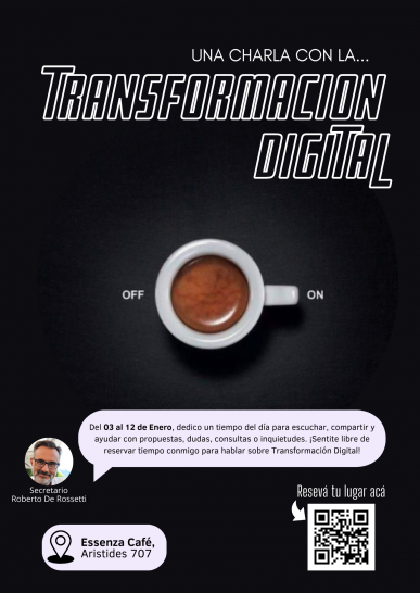 imagen Tomarse un café con la Transformación Digital, una propuesta diferente 