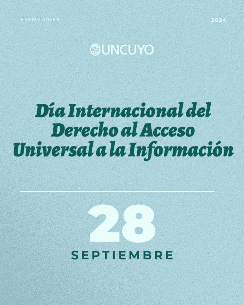 imagen Día Internacional del Acceso Universal a la Información